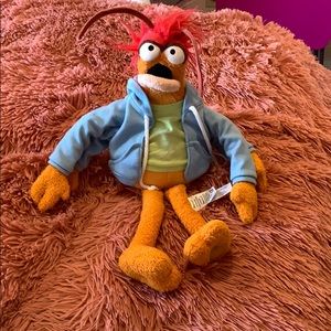 Pepe the king prawn muppet stuffed animal